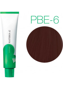 Перманентна фарба для сивого волосся PBE6 Темний блонд рожево-бежевий за ціною 1025₴  у категорії Японська косметика Ефект для волосся Фарбування