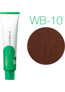 Перманентна фарба для сивого волосся WB10 Яскравий блонд теплий за ціною 1025₴  у категорії Японська косметика Серiя Materia G