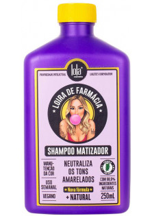 Тонуючий шампунь для блонду Loira De Farmacia Shampoo Matizador в Україні