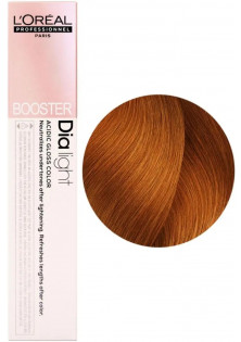 Кислотний демі-перманентний гель-крем для тонування волосся мідний Dia Light Acidic Demi-Permanent No Ammonia Booster