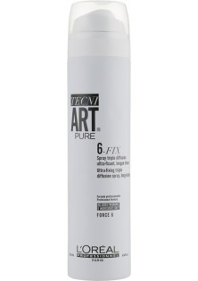 Купити L'Oreal Professionnel Спрей для ультрасильної фіксації Pure 6-Fix Spray вигідна ціна