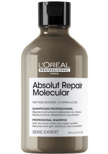 Шампунь для молекулярного відновлення структури пошкодженого волосся Absolut Repair Molecular Shampoo за ціною 825₴  у категорії Французька косметика Час застосування Універсально