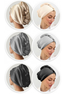 Купить LUM Двухстороннее полотенце-тюрбан Reversible Turban Towel выгодная цена