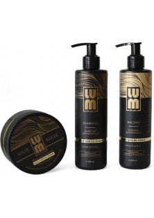 Набір шампунь + бальзам + маска Box Trio за ціною 1740₴  у категорії Українська косметика Ефект для волосся Відновлення