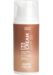 Тонувальний крем BB Cream SPF 21 за ціною 690₴  у категорії Marie Fresh Cosmetics Ефект для волосся Живлення