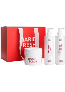Набір Body Holiday Beauty Set крем + скраб + гель для тіла за ціною 1590₴  у категорії Marie Fresh Cosmetics Призначення Ліфтинг