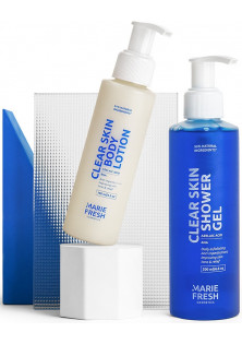 Набір Clear Skin для проблемних ділянок тіла за ціною 820₴  у категорії Marie Fresh Cosmetics Тип Крем для обличчя