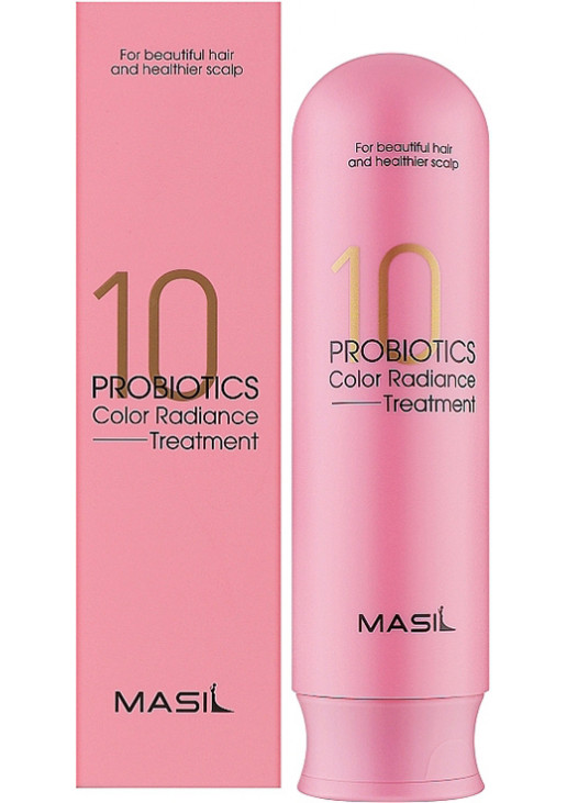 Бальзам із пробіотиками 10 Probiotics Color Radiance Treatment для захисту кольору - фото 1
