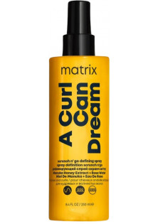 Купить Matrix Спрей для подчеркивания завитков A Curl Can Dream Scrunch N' Go Defining Spray For Waves And Curls выгодная цена