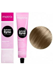 Тонер на лужній основі без аміаку SoColor Sync Pre-Bonded Alkaline Toner 7NA за ціною 370₴  у категорії Косметика для волосся