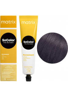 Стійка крем-фарба для волосся SoColor Pre-Bonded Permanent 4VA за ціною 310₴  у категорії Фарба для волосся