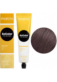 Стійка крем-фарба для волосся SoColor Pre-Bonded Permanent 6VA за ціною 310₴  у категорії Matrix Країна виробництва Франція