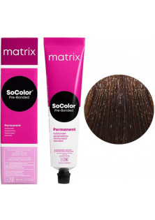 Стійка крем-фарба для волосся SoColor Pre-Bonded Permanent 6MM за ціною 310₴  у категорії Matrix Країна ТМ США