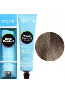 Кислотний тонер для волосся Tonal Control Pre-Bonded Gel Toner 7NA за ціною 383₴  у категорії Matrix Країна виробництва Франція