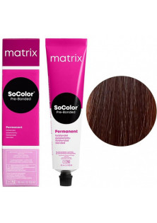 Стійка крем-фарба для волосся SoColor Pre-Bonded Permanent 6A в Україні