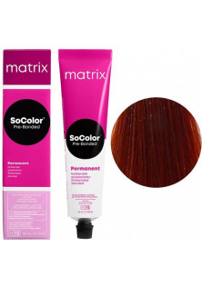 Стійка крем-фарба для волосся SoColor Pre-Bonded Permanent 6RC+ в Україні