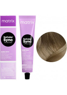 Тонер на кислотній основі без аміаку SoColor Sync Pre-Bonded Acidic Toner 7NGA за ціною 370₴  у категорії Засоби для фарбування волосся