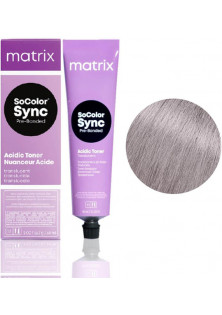 Купити Matrix Тонер на кислотній основі без аміаку SoColor Sync Pre-Bonded Acidic Toner 10PV вигідна ціна