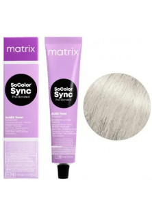 Тонер на кислотній основі без аміаку SoColor Sync Pre-Bonded Acidic Toner 8A за ціною 370₴  у категорії Засоби для тонування волосся Тип волосся Усі типи волосся