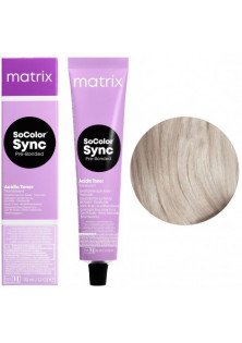 Тонер на кислотній основі без аміаку SoColor Sync Pre-Bonded Acidic Toner 10PG за ціною 370₴  у категорії Засоби для фарбування волосся