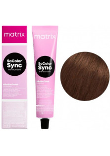 Тонер на лужній основі без аміаку SoColor Sync Pre-Bonded Alkaline Toner 5MV за ціною 360₴  у категорії Засоби для тонування волосся Тип волосся Усі типи волосся