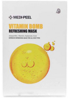 Тканинна маска з вітаміном C Vitamin Bomb Refreshing Mask за ціною 70₴  у категорії Косметичні маски для обличчя Країна ТМ Корея
