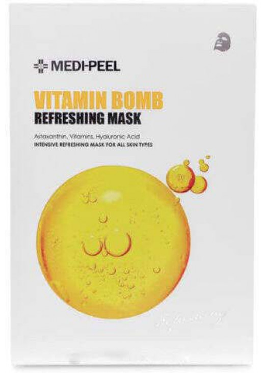Тканинна маска з вітаміном C Vitamin Bomb Refreshing Mask - фото 1