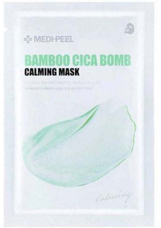 Заспокійлива тканинна маска для обличчя Bamboo Cica Bomb Calming Mask - фото 1