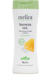 Купить Melica Organic Гель для душа с медом и молоком Shower Gel With Honey & Milk Extracts выгодная цена