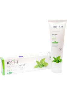 Купити Melica Organic Зубна паста з екстрактом м'яти Toothpaste Active With Mint Extract вигідна ціна