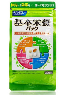 Вітамінно-мінеральний комплекс Basic Nutrition за ціною 1450₴  у категорії Японська косметика Тип Харчова добавка