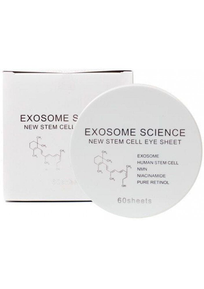 ᐉ The Exosome Science Eye Sheet White Омолаживающие патчи