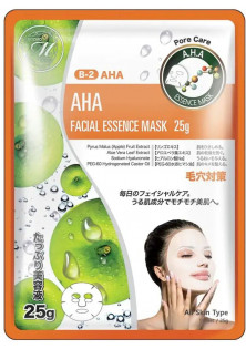 512 тканинна маска з AHA-кислотами за ціною 110₴  у категорії Японська косметика Тип шкіри Усі типи шкіри