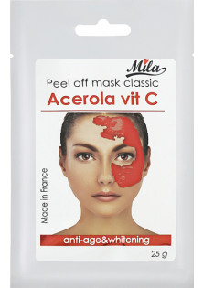 Купити Mila Маска альгінатна класична порошкова Ацерола та вітамін С Peel Off Mask Acerola вигідна ціна