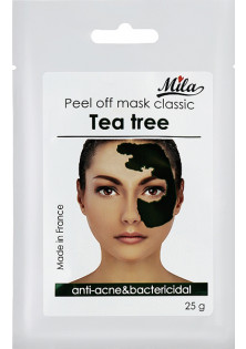 Маска альгінатна класична порошкова Чайне дерево Peel Off Mask Tea Tree за ціною 430₴  у категорії Французька косметика Запоріжжя