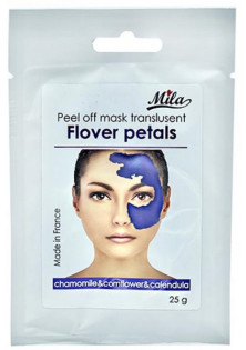 Маска альгінатна напівпрозора порошкова Пелюстки квітів Peel Off Mask Flover Petals в Україні