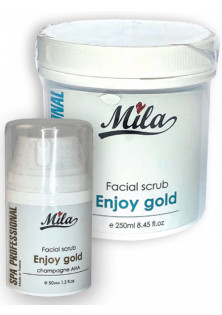 Купити Mila Cкраб для обличчя Facial Scrub Enjoy Gold вигідна ціна