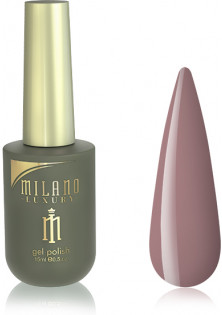 Купити Milano Cosmetic Гель-лак для нігтів вогненна сієна Milano Luxury №023, 15 ml вигідна ціна