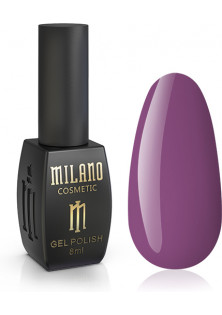 Гель-лак для нігтів сірувато-пурпурово-червоний Milano №030, 8 ml за ціною 108₴  у категорії Знижки