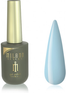 Гель-лак для нігтів блакитний пил Milano Luxury №037, 15 ml в Україні
