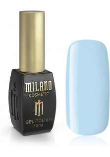 Гель-лак для нігтів сніжно-синій Milano №072, 10 ml за ціною 155₴  у категорії Milano Cosmetic Країна ТМ Україна
