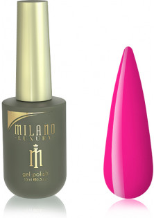 Гель-лак для нігтів желейно-рожевий Milano Luxury №075, 15 ml в Україні