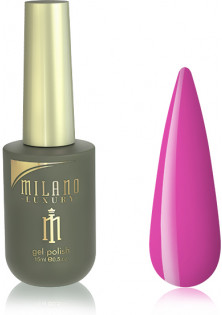 Гель-лак для нігтів райський рожевий Milano Luxury №076, 15 ml в Україні