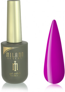 Гель-лак для нігтів екстравагантний рожевий Milano Luxury №081, 15 ml в Україні