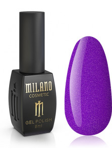 Гель-лак для нігтів пурпурний пейслі Milano №091, 8 ml в Україні