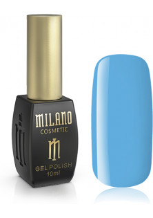 Купити Milano Cosmetic Гель-лак для нігтів блакитний крайола Milano №107, 10 ml вигідна ціна