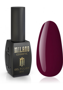 Купити Milano Cosmetic Гель-лак для нігтів фалунський червоний Milano №108, 8 ml вигідна ціна