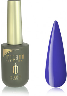 Купити Milano Cosmetic Гель-лак для нігтів кобальтовий Milano Luxury №112, 15 ml вигідна ціна