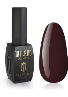 Купити Milano Cosmetic Гель-лак для нігтів марсала Milano №121, 8 ml вигідна ціна