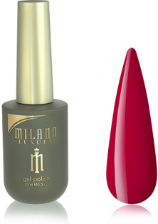 Гель-лак для нігтів алізариново-червоний Milano Luxury №123, 15 ml в Україні